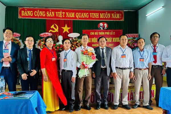Đại hội chi bộ thôn Phú Lễ 2 nhiệm kỳ 2025-2027